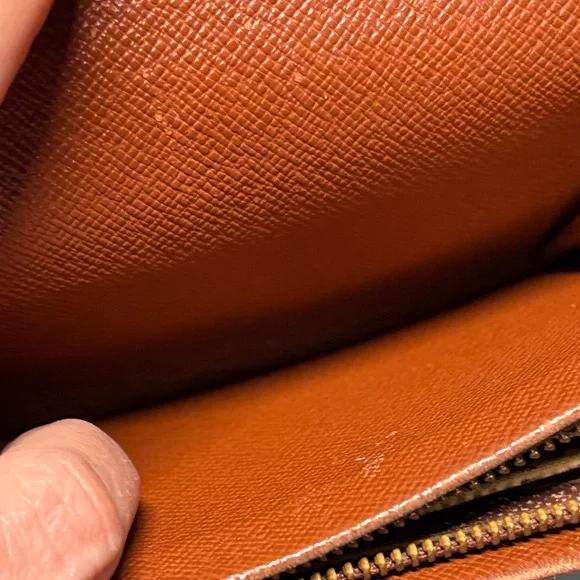 Louis Vuitton Monogram Porte Monnaie Billets Tresor Wallet Envelope Flap 873AN - Picture 9 of 10